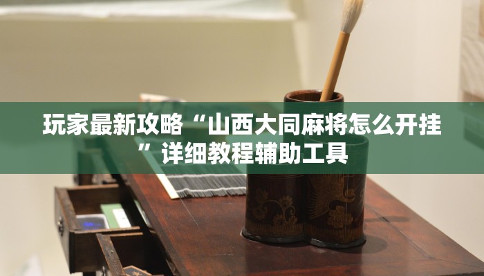 玩家最新攻略“山西大同麻将怎么开挂”详细教程辅助工具 玩家最新攻略“山西大同麻将怎么开挂”详细教程辅助工具