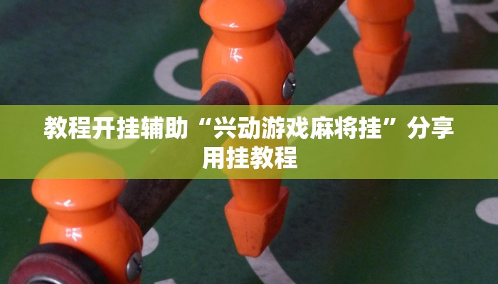 教程开挂辅助“兴动游戏麻将挂”分享用挂教程